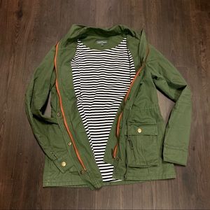 Market & Spruce Green Anorak Jacket